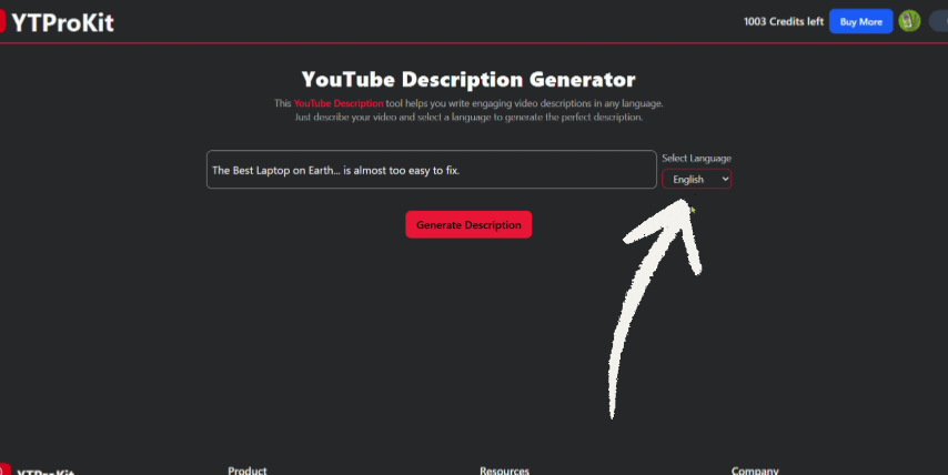 Tool demo